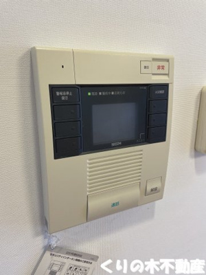 【セキュリティ】 | F COURT | モニター付きインターホン付き