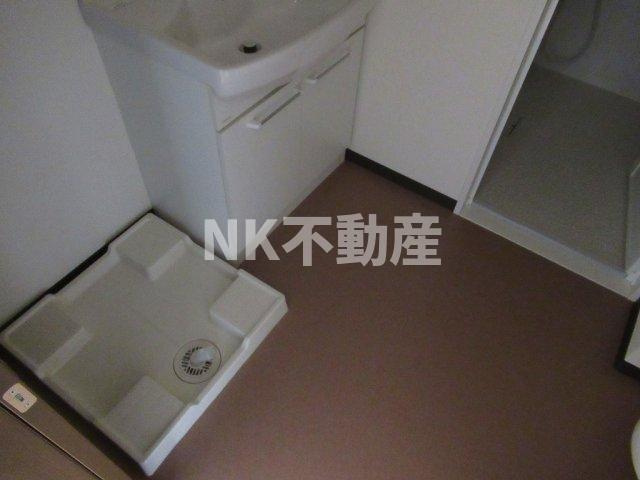 【洗面所】 | アンギン　ルマ（河内小阪賃貸） | コンパクトで使いやすい洗面所