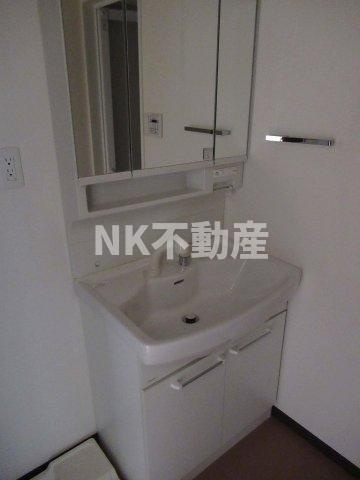 【独立洗面台】 | アンギン　ルマ（河内小阪賃貸） | 独立洗面台、朝の身支度には欠かせません