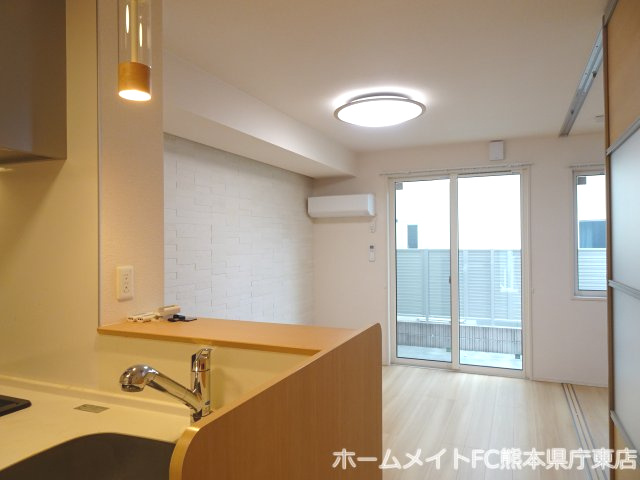 熊本市東区花立５丁目のアパートの内装