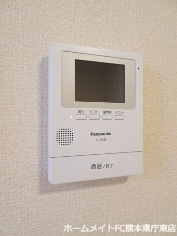 熊本市東区花立５丁目のアパートのセキュリティ