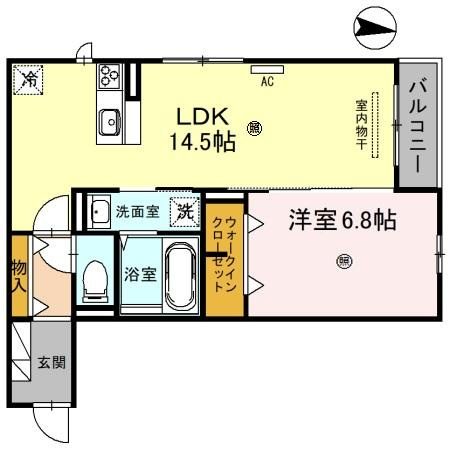 【間取り】 | D-room日前宮前