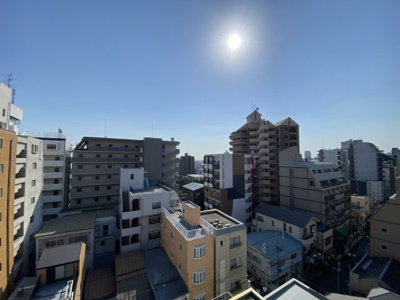 【展望】 | グランドプラザ王子公園 | 建物は多いですが8階ですので圧迫感がない眺望です。