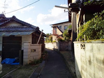 【前面道路含む現地写真】 | 城陽市市辺柿木原　売土地