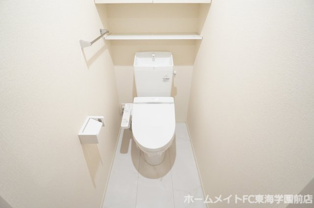 熊本市北区飛田３丁目のアパートのトイレ