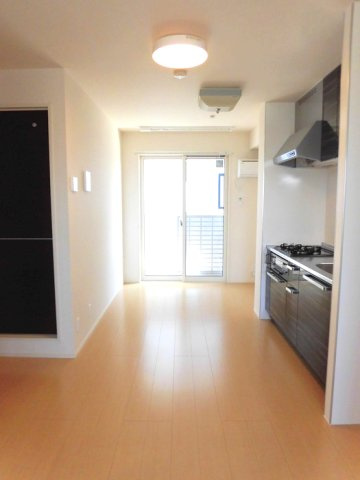 熊本市北区清水新地２丁目のアパートの居間・リビング