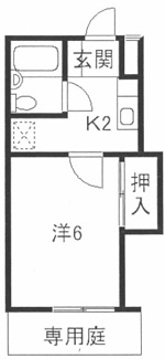 【間取り】 | 和歌山市栄谷2棟一括売アパート