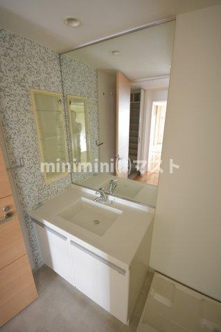 大阪市西区南堀江４丁目の賃貸マンションの洗面所