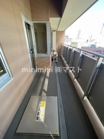 大阪市西区新町１丁目の賃貸マンションのバルコニー