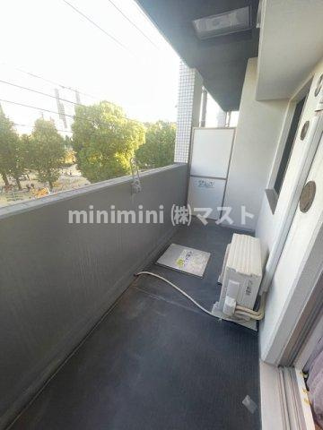 ラブニール西長堀パークフロントのバルコニー