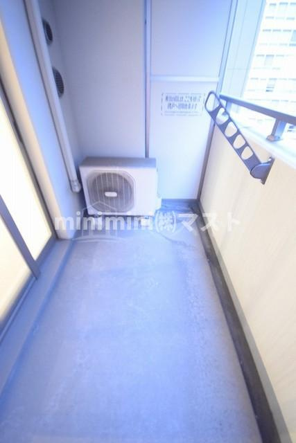 レジディア靭公園のバルコニー