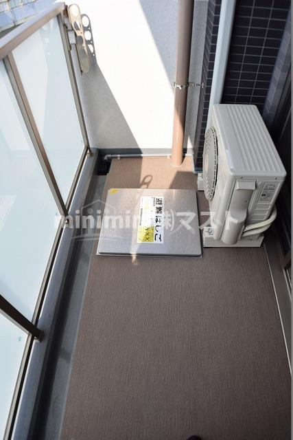 プレサンス大阪ドームシティワンダーのバルコニー