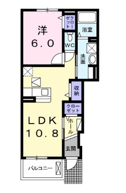 【間取り】 | サン　サイド　テラス