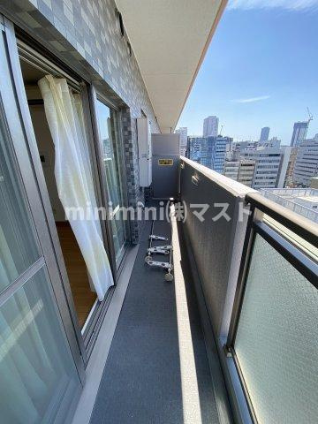 エスリード西本町のバルコニー