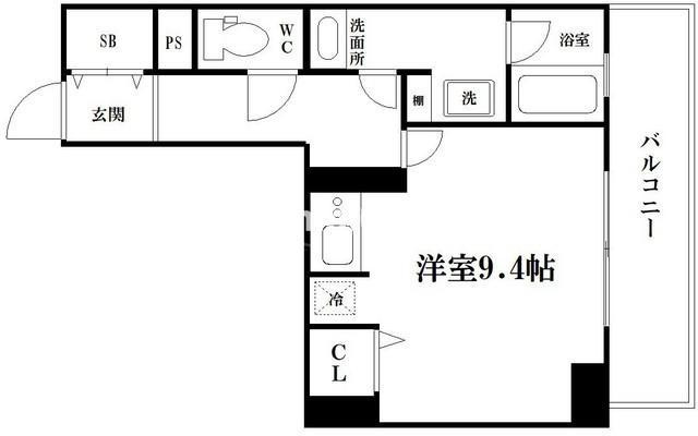 エスリード西本町の間取り