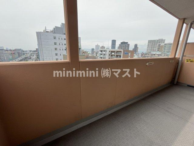 エスリード西本町のバルコニー
