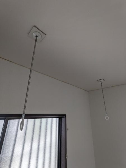 【洗面所】 | マリーナコーポ | 室内物干し