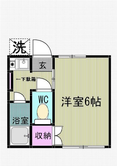 【間取り】 | マリーナコーポ