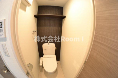 【トイレ】 | エスリード谷町四丁目 | 清潔感のあるトイレです