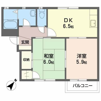 【間取り】 | コートボナールＡ