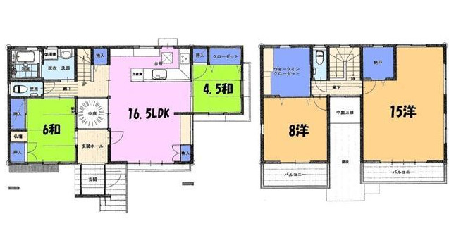 【間取り】 | 高知市旭天神町