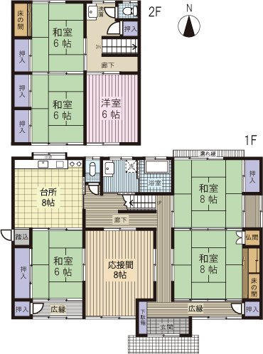【間取り】 | 高知市薊野西町1丁目