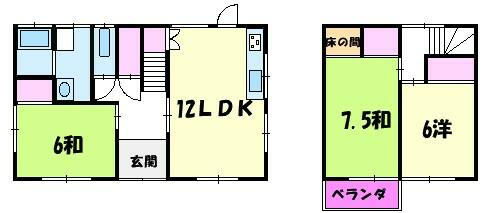 【間取り】 | 香南市野市町西野