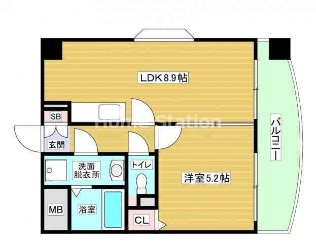 【間取り】 | サンメゾン玉川