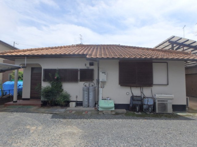 【外観】 | 西中新田借家 | 西中新田　平屋　2LDK　外観