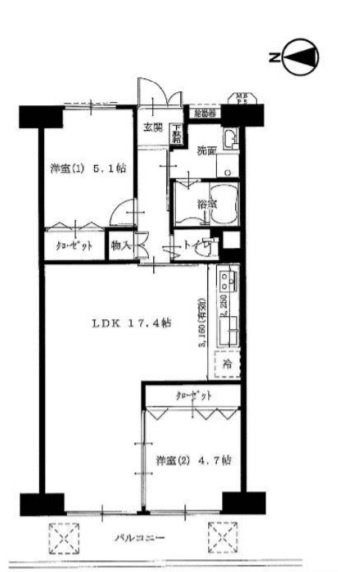 ◆豊中市◆収納充実！LDK約17.4帖♪◆ルネ豊中◆の画像