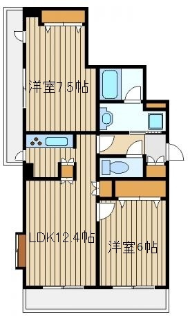 【間取り】 | ドゥーエ練馬
