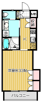 【間取り】 | シャンテ荏原