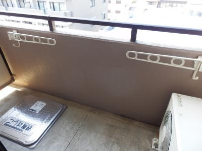 リーガル京都河原町Ⅱのバルコニー
