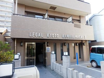 リーガル京都河原町Ⅱのエントランス