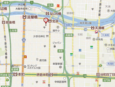 【地図】 | コンフォリア北浜