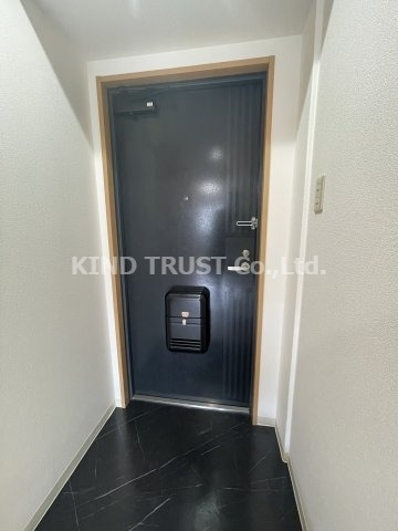 ブルグリンコート梅田北の玄関|ゆったりとした玄関です