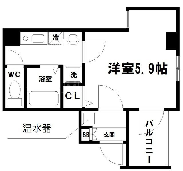 ブリストル神崎の間取り