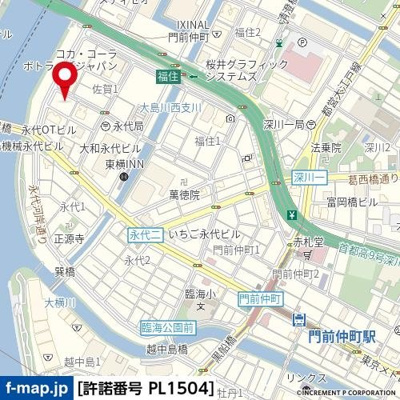 【地図】 | クレヴィスタ門前仲町グラン