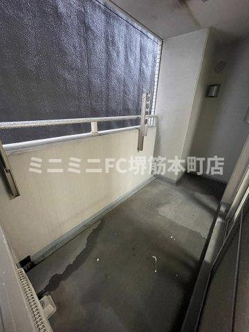 プレミスト堺筋本町ラディーナのバルコニー
