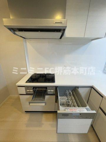 プレミスト堺筋本町ラディーナのキッチン