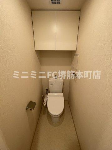 プレミスト堺筋本町ラディーナのトイレ
