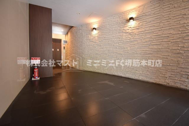 リンクス大阪城SOUTHレジデンスのロビー