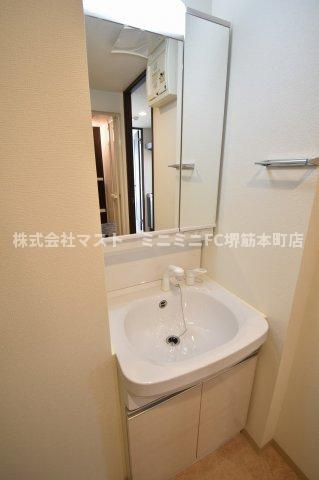 リンクス大阪城SOUTHレジデンスの洗面所
