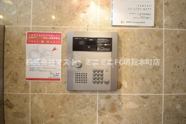 オーキッドコート天神橋のセキュリティ
