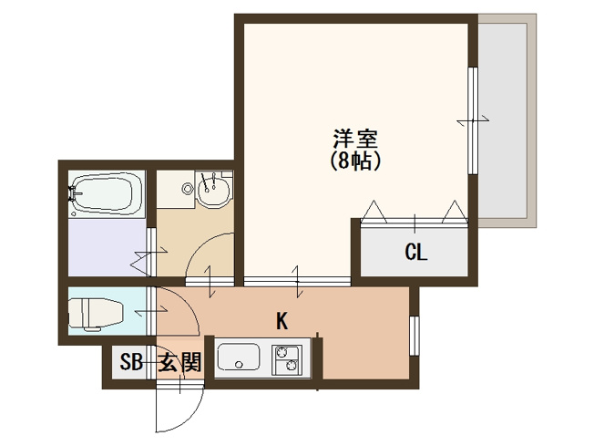 【間取り】 | ヘーベル玉出東