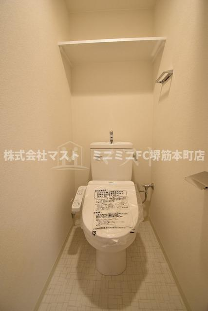 プレサンス谷町九丁目ディセオのトイレ