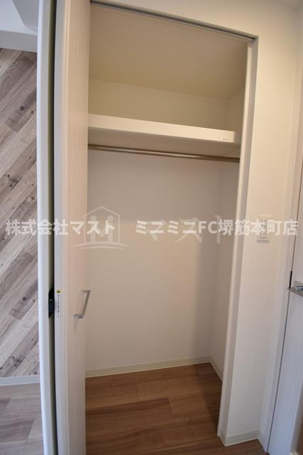プレサンス谷町九丁目ディセオの収納