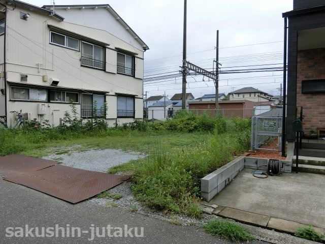 八千代台北１２丁目　売地の外観|八千代台北１２丁目　土地　建築条件なし　更地　約３４坪の整形地　東南側隣接地は京成電鉄　