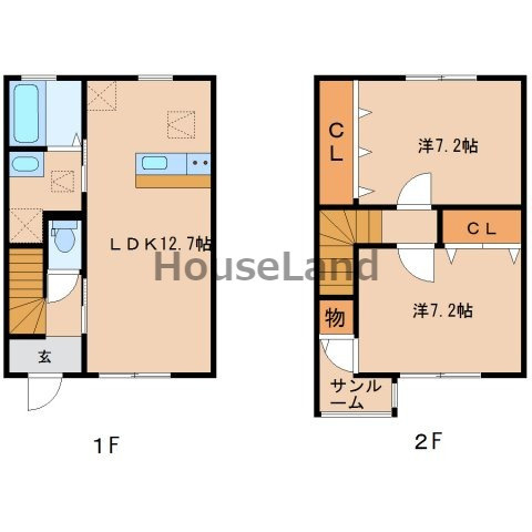 PAL和歌浦の間取り