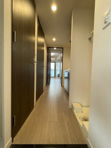 プレサンス松屋町ヴェルデスの玄関